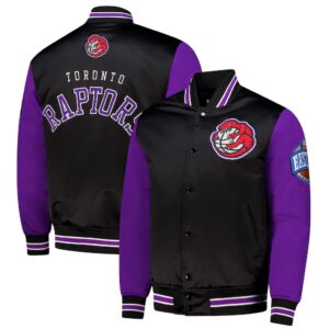 Toronto Raptors Satin Jacket Heavyweight
