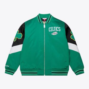 Boston Celtics Satin Jacket Heavyweight