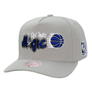 Gorra Orlando Magic Gris, Mitchell & Ness Legendary Away Pro Pinch Snapback
