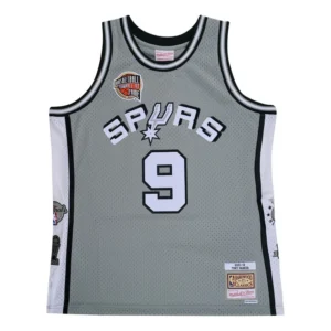 Camiseta Swingman Tony Parker 9 Limited Edition Mitchell & Ness x NBA San Antonio Spurs Hall Of Fame